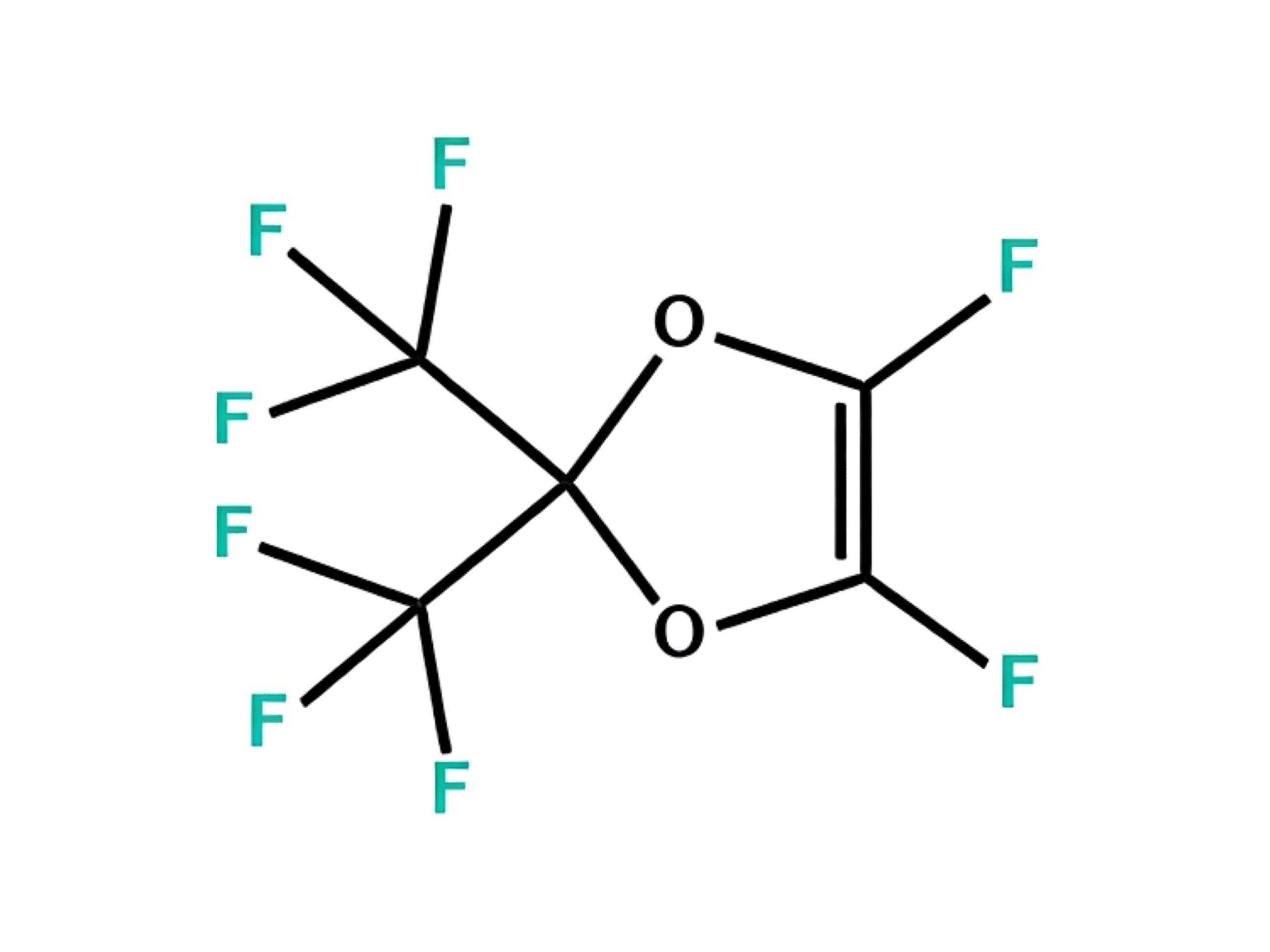 4,5-二氟-2,2-二(三氟甲基)-1,3-二氧雜環戊烯